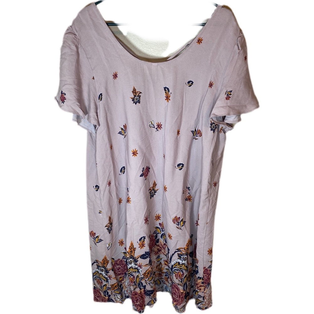 Xhilaration Floral Dress XXL